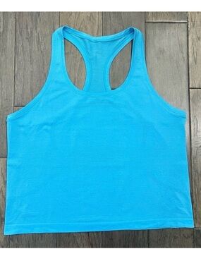 Lululemon Swiftly Tech Racerback Tank Top 2.0 *Waist Length Kayak Blue Light
